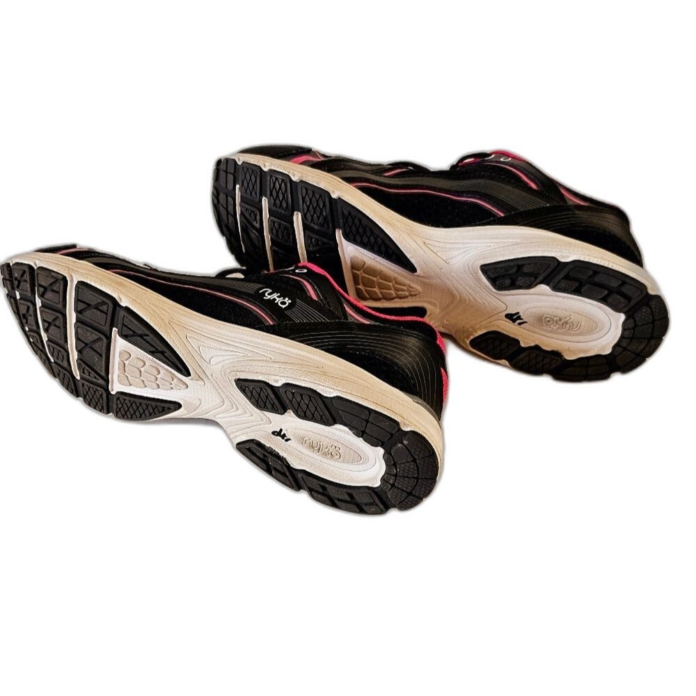 Ryka Black Pink Sky Walk Walking Sneakers Shoes Size 9 - Picture 12 of 12